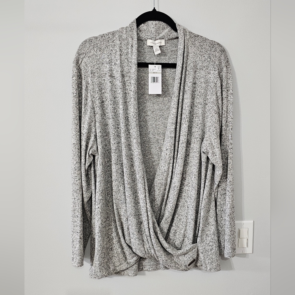 VINTAGE AMERICA Soft Wrap Top